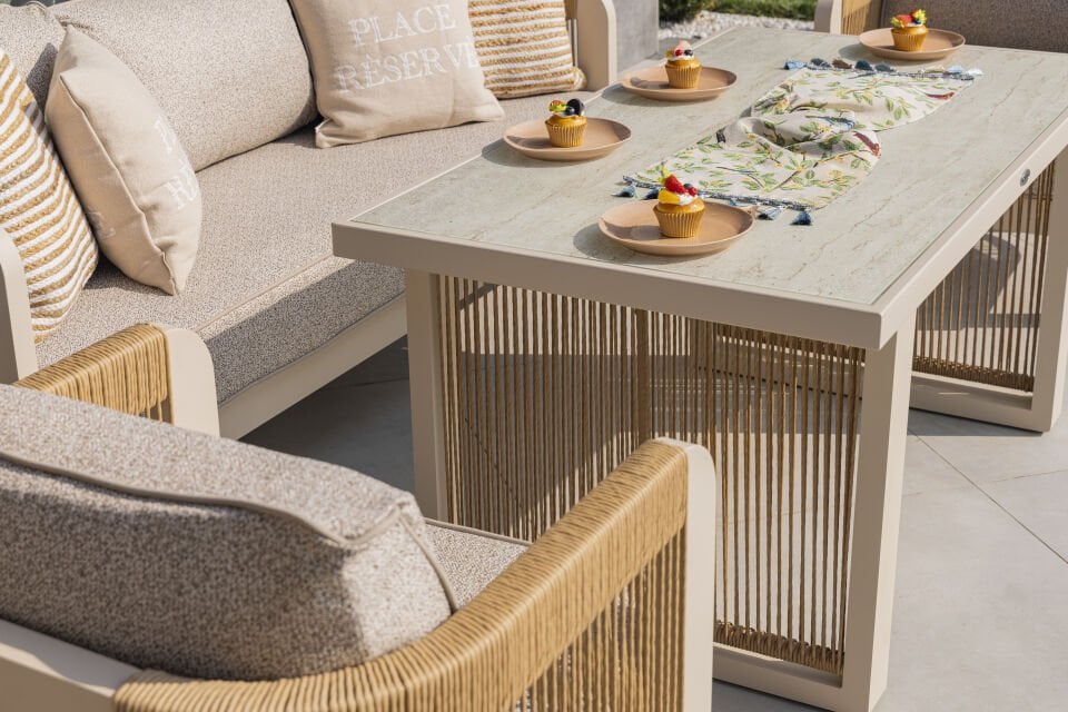 Atlas Alüminyum Bahçe Balkon Oturma Grubu