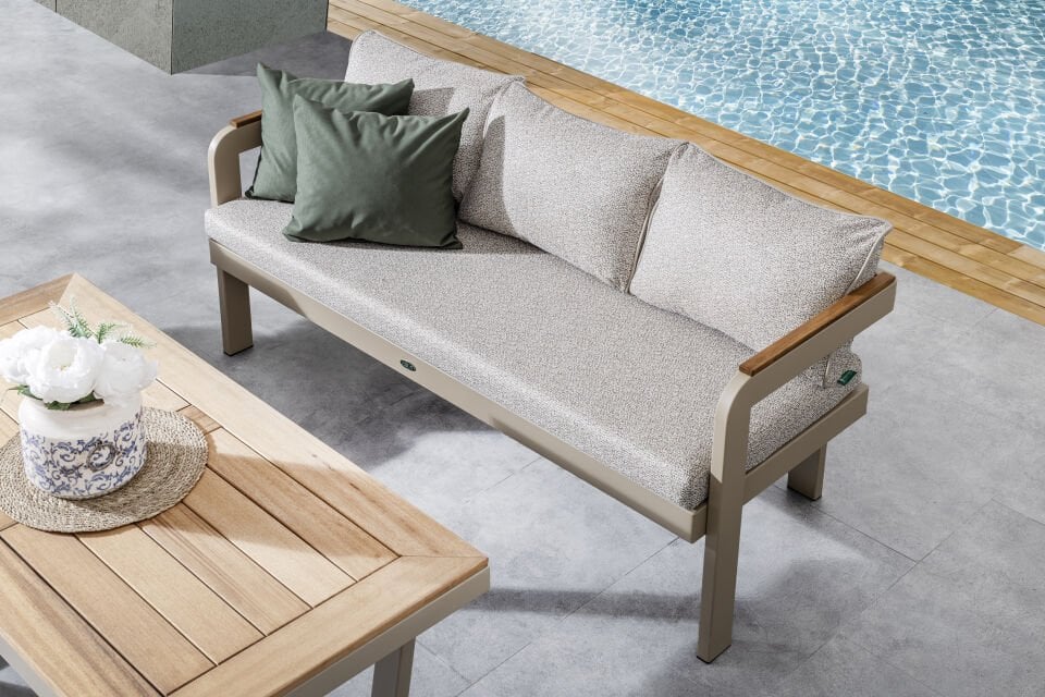 Atlantis Alüminyum Bahçe Balkon Oturma Grubu