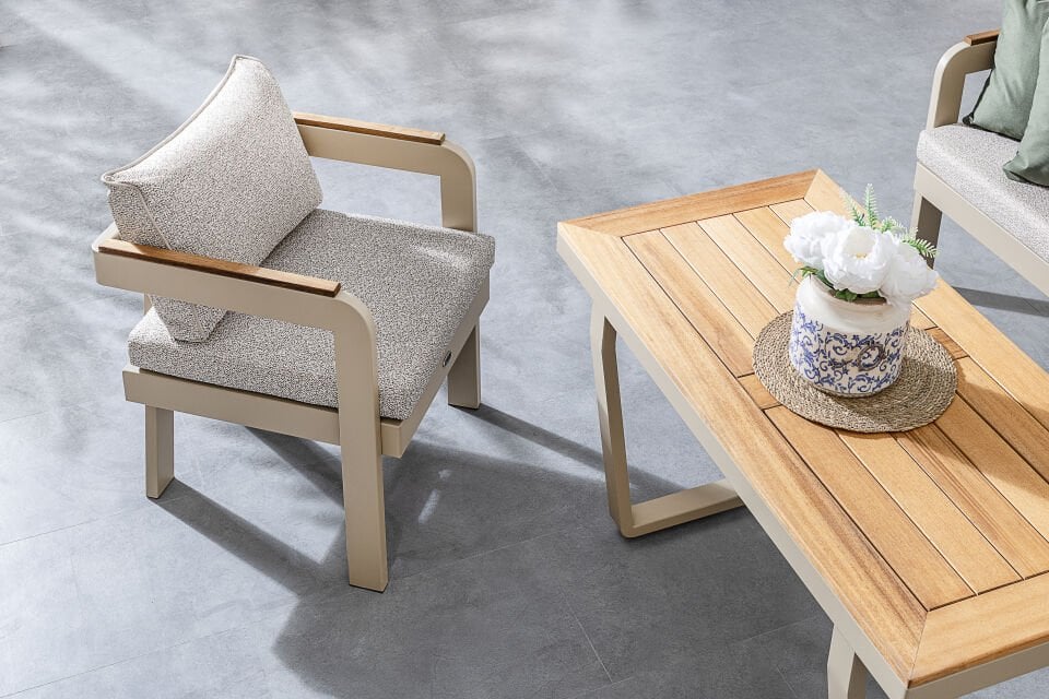 Atlantis Alüminyum Bahçe Balkon Oturma Grubu