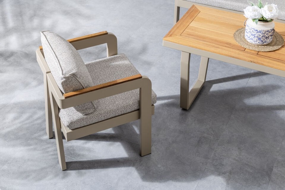 Atlantis Alüminyum Bahçe Balkon Oturma Grubu