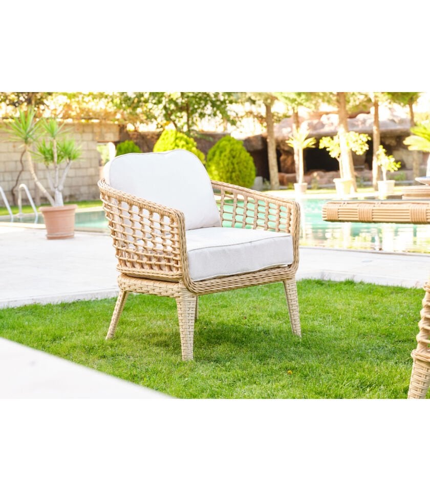 Rodos Rattan Bahçe Balkon Oturma Grubu