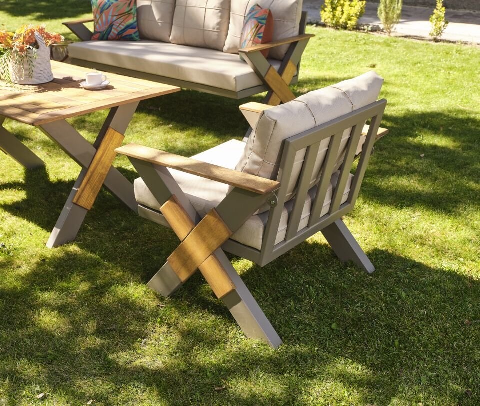 Lotus Aluminyum Bahçe Balkon Oturma Grubu