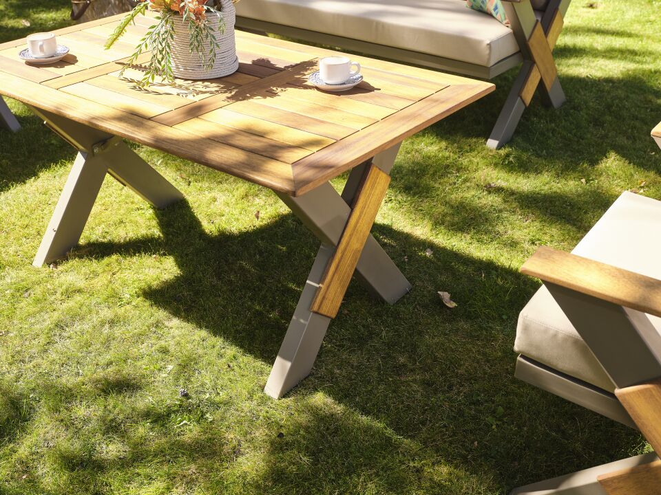 Lotus Aluminyum Bahçe Balkon Oturma Grubu