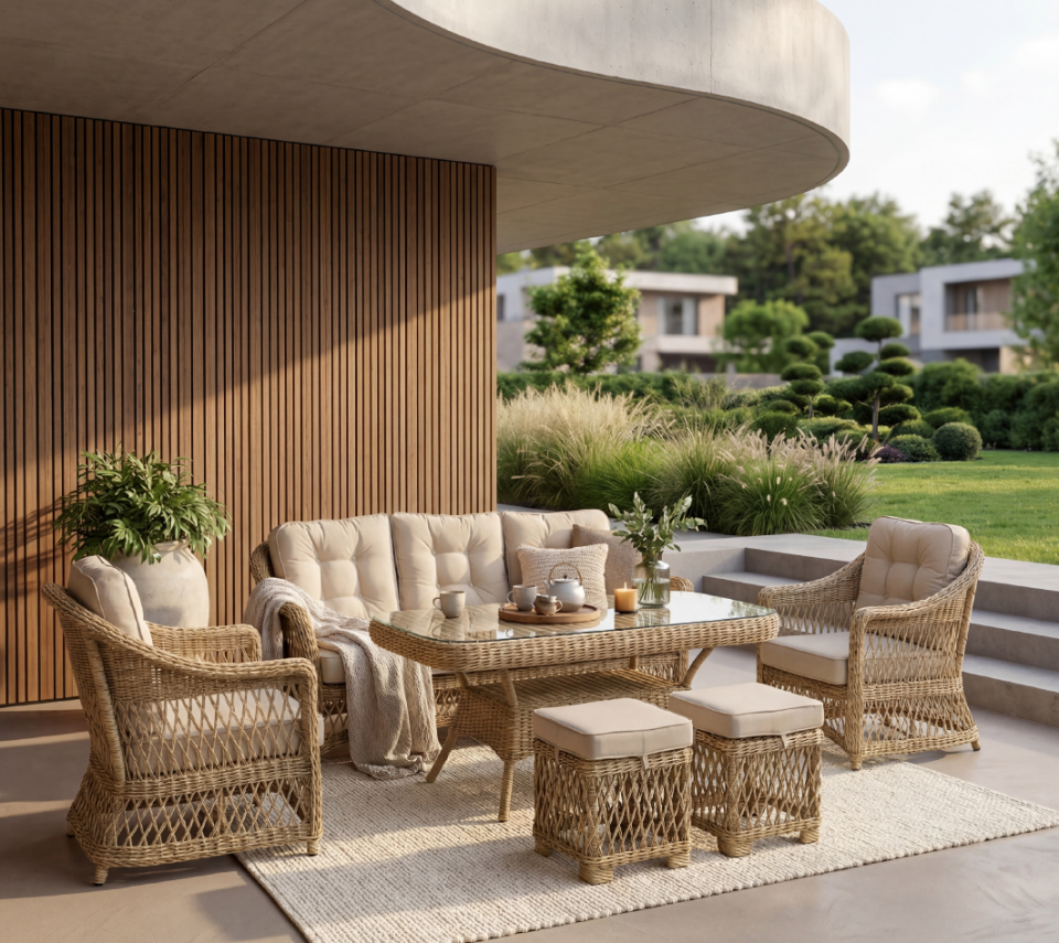 İTHAL TEGAL MG77 BAHÇE OTURMA GRUBU